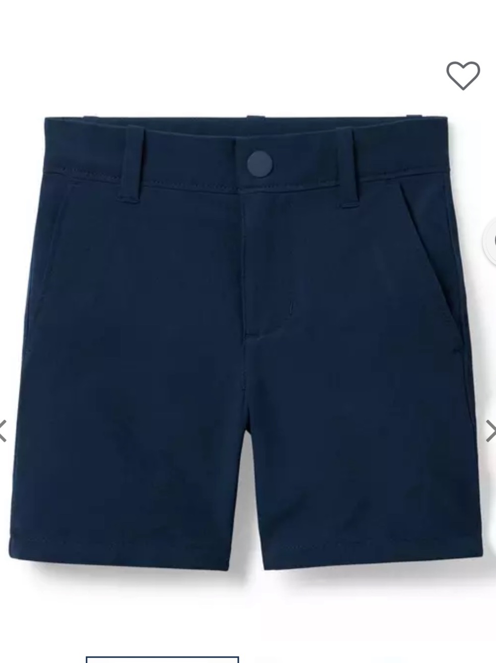 Janie and Jack The Everywhere Quick Dry Short - Navy 12-18 months